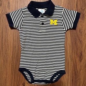Baby Boy’s Michigan Polo Onesie